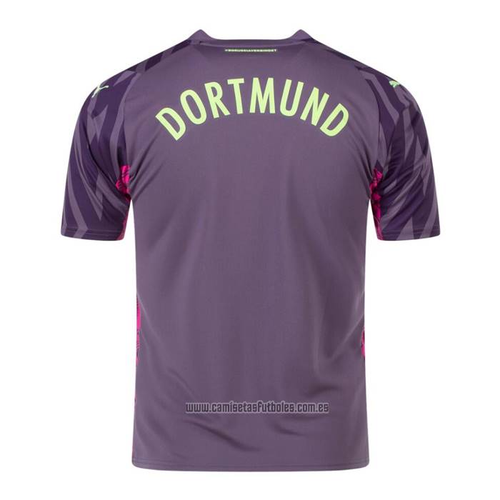 Camiseta del Borussia Dortmund Portero 2023-2024 Purpura